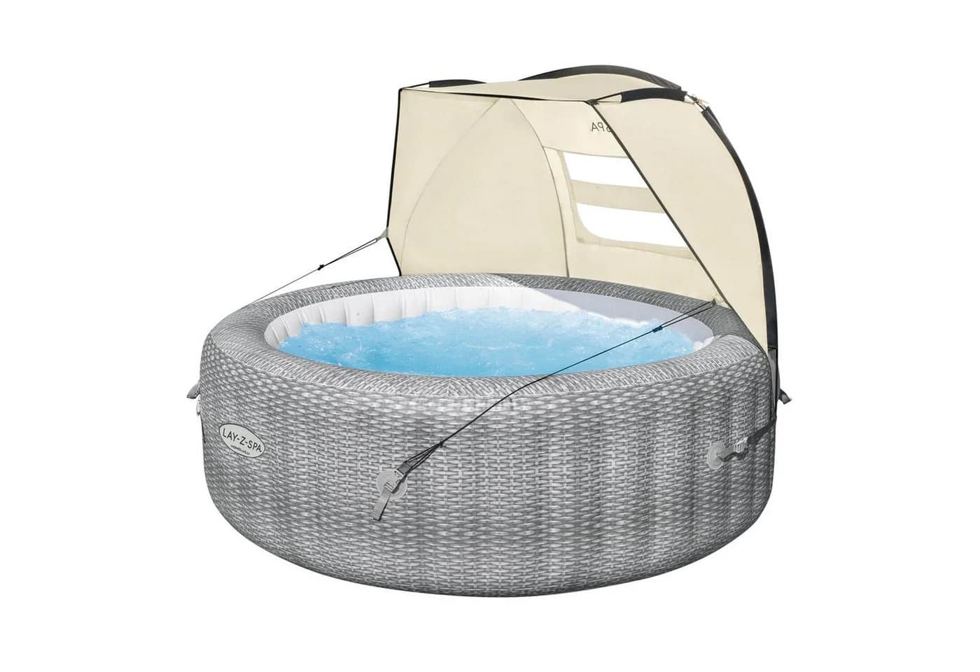 BESTWAY LAY-Z-SPA Xtras Sonnenschutzdach mit UV- und Insektenschutz - Bild 4