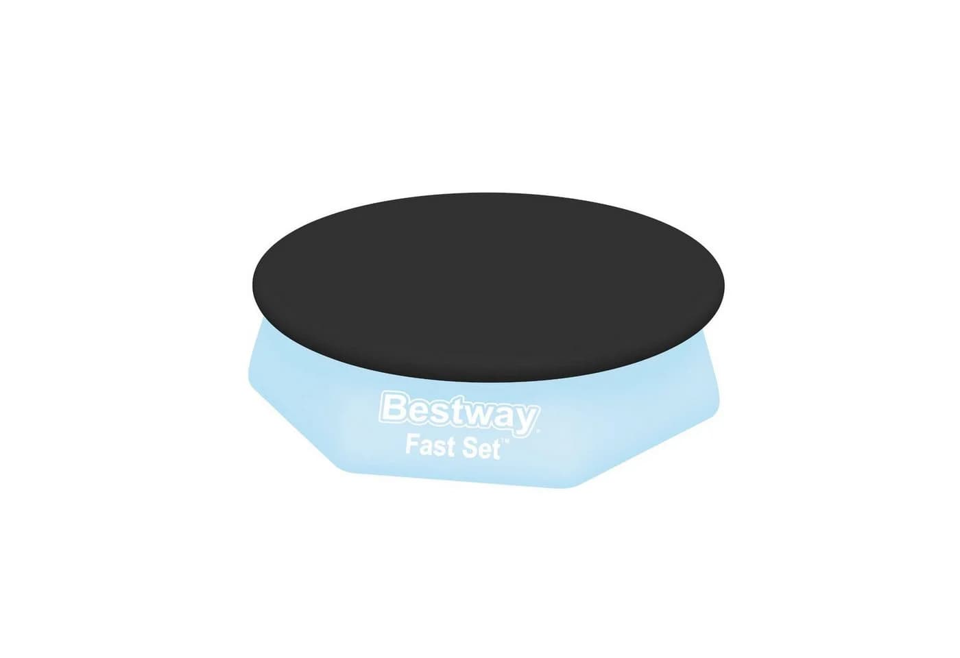 Bestway Pool-Abdeckplane PVC Schwarz Ø244cm - Bild 5