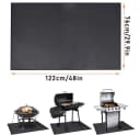 JOYOLEDER Bodenschutzmatte Grillmatte rutschfest brandhemmend Bild 1