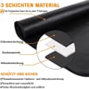 JOYOLEDER Bodenschutzmatte Grillmatte rutschfest brandhemmend Bild 3
