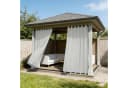Lapalife Outdoorvorhang Verdunkelnd Wasserdicht Polyester Grau Bild 2