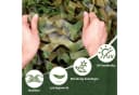 Rosnek Sonnensegel Tarnnetz Camouflage 3D Blätter UV-Schutz Bild 4