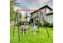 GarveeMore Doppelschaukel Gestell Outdoor 200 kg Metall Bild 2