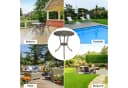 GarveeMore Gartentisch Aluminium 60 cm Bild 3
