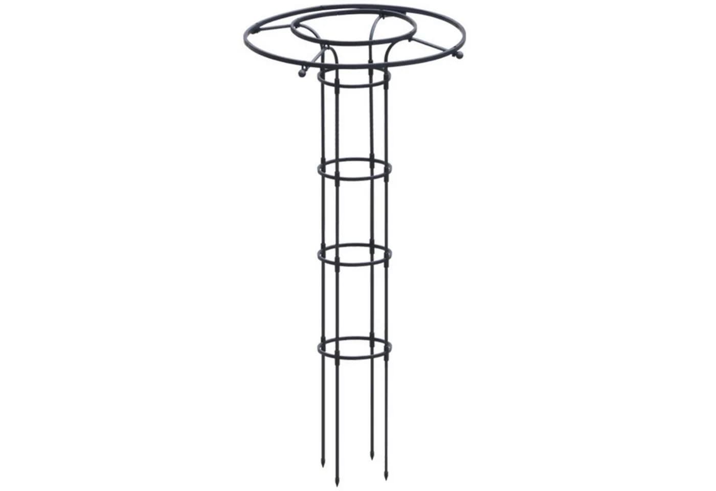 GarveeMore Zaunpfosten Garten Rundspalier 150cm