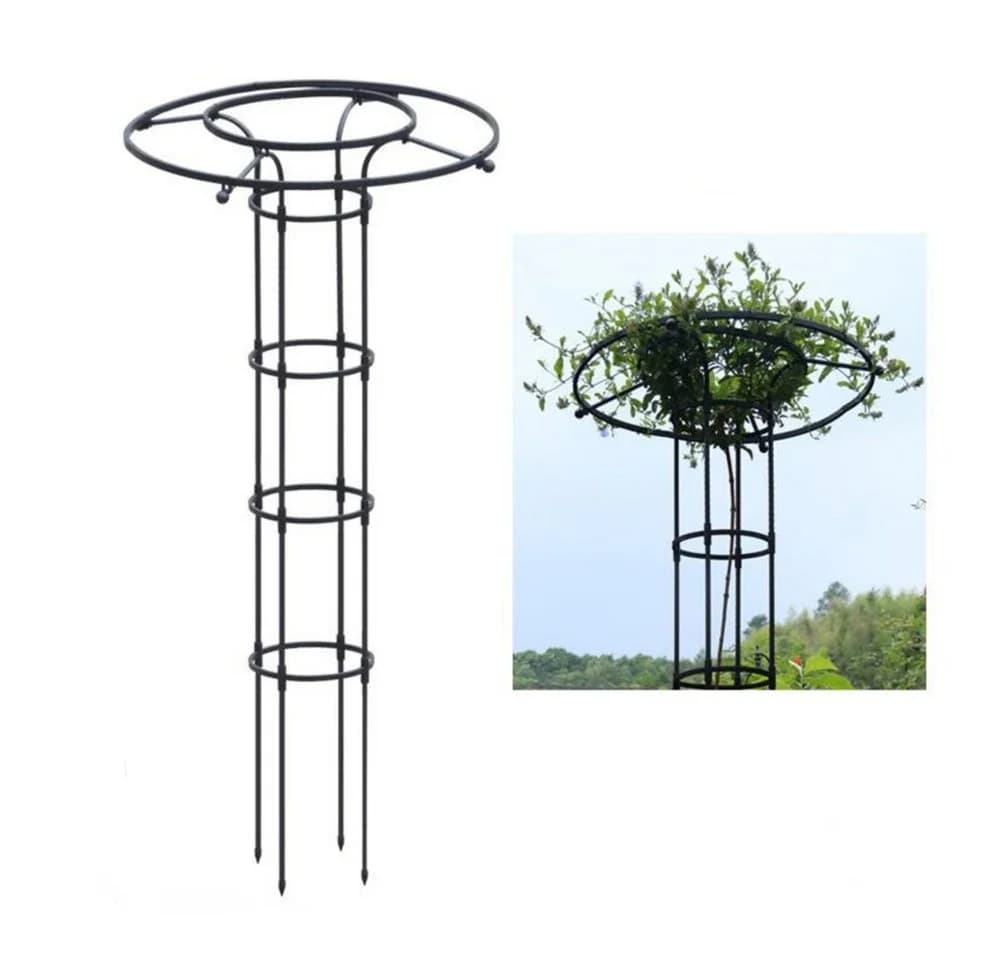 GarveeMore Zaunpfosten Garten Rundspalier 150cm - Bild 2