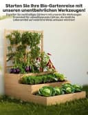 GarveeMore Hochbeet 3-stufiger Pflanzkasten Blumenkasten Gemüsebeet Bild 4