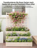 GarveeMore Hochbeet 3-stufiger Pflanzkasten Blumenkasten Gemüsebeet Bild 5