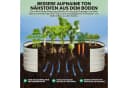 GarveeMore Hochbeet verzinktes Metall-Gartenkasten mit offenem Boden Bild 5