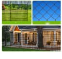 GarveeMore Metallzaun Garten Zaun 10 Panels Kein Graben Bild 4