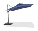 GarveeMore Gartenschirm 300x300cm Aluminium UV50+ Blau 360° drehbar Bild 2