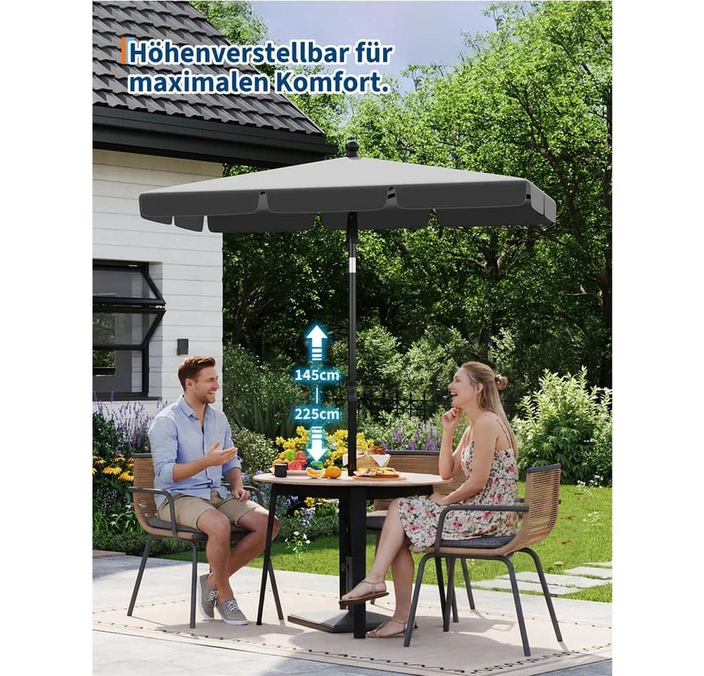 GarveeMore Sonnenschirm Grau - Bild 5