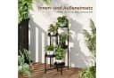 Bamworld Blumenständer 5 Ebenen Schwarz Metall Bild 5