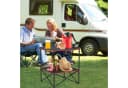 YI Campingtisch Klapptisch Schwarz mit Getränkehaltern und Tragetasche Bild 1