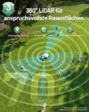 Mammotion LUBA 3 AWD 3000 Rasenmähroboter ohne Kabel Bild 3