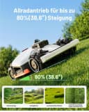 Mammotion LUBA 3 AWD 3000 Rasenmähroboter ohne Kabel Bild 5