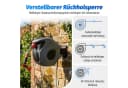Luckice Wandschlauchbox 30m Automatisch Grau mit 9-Fach Sprühkopf Bild 5