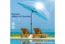 Puluomis Sonnenschirm Neigbar Grau/Beige 290x290 cm Bild 1