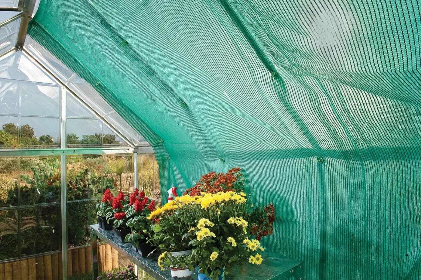 Palram Canopia Schattierungs-Kit Grün UV-Schutz Gewächshaus - Bild 3