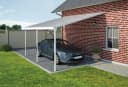 Moderne Terrassenüberdachung aus Aluminium und Polycarbonat Bild 2