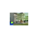 Palram Canopia Feria Terrassenüberdachung Grau Aluminium Polycarbonat Bild 1