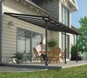 Palram Canopia Feria Terrassenüberdachung Grau Aluminium Polycarbonat Bild 2