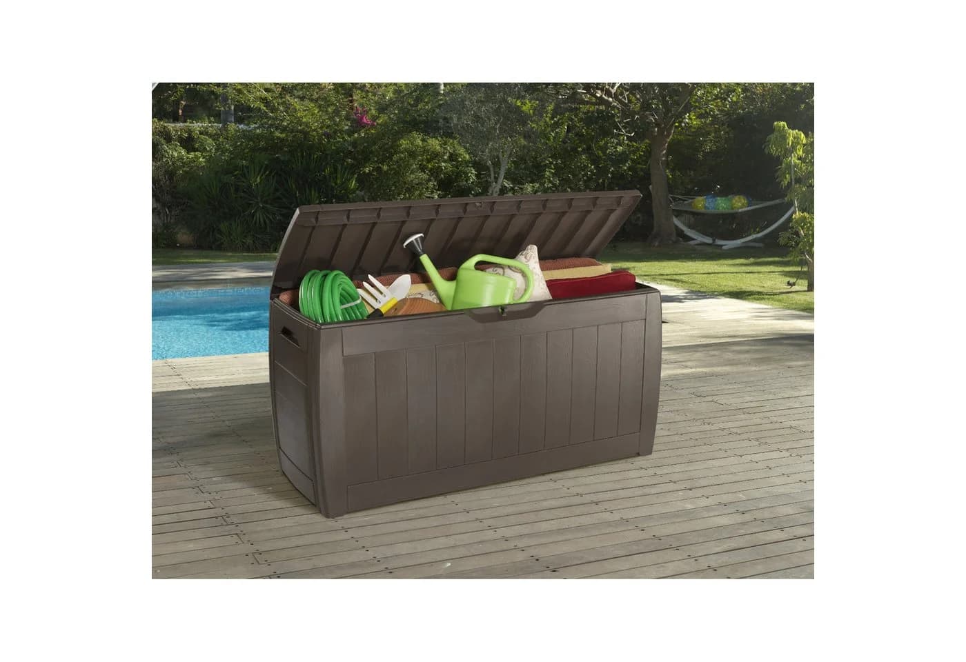 Keter Gartenbox Hollywood 270l Braun - Bild 5