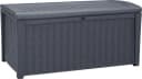 Keter Gartenbox Borneo Auflagenbox Anthrazit-Graphit mit Sitzfunktion Bild 2