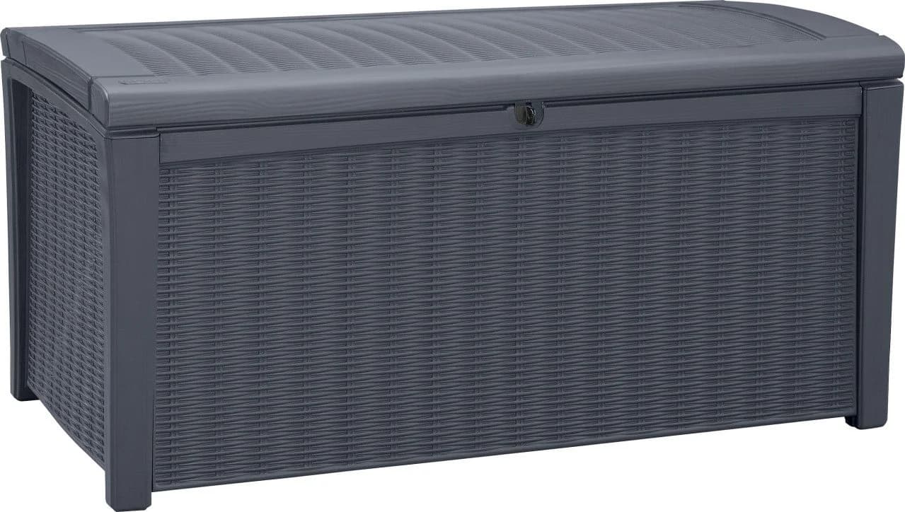 Keter Gartenbox Borneo Auflagenbox Anthrazit-Graphit mit Sitzfunktion - Bild 2