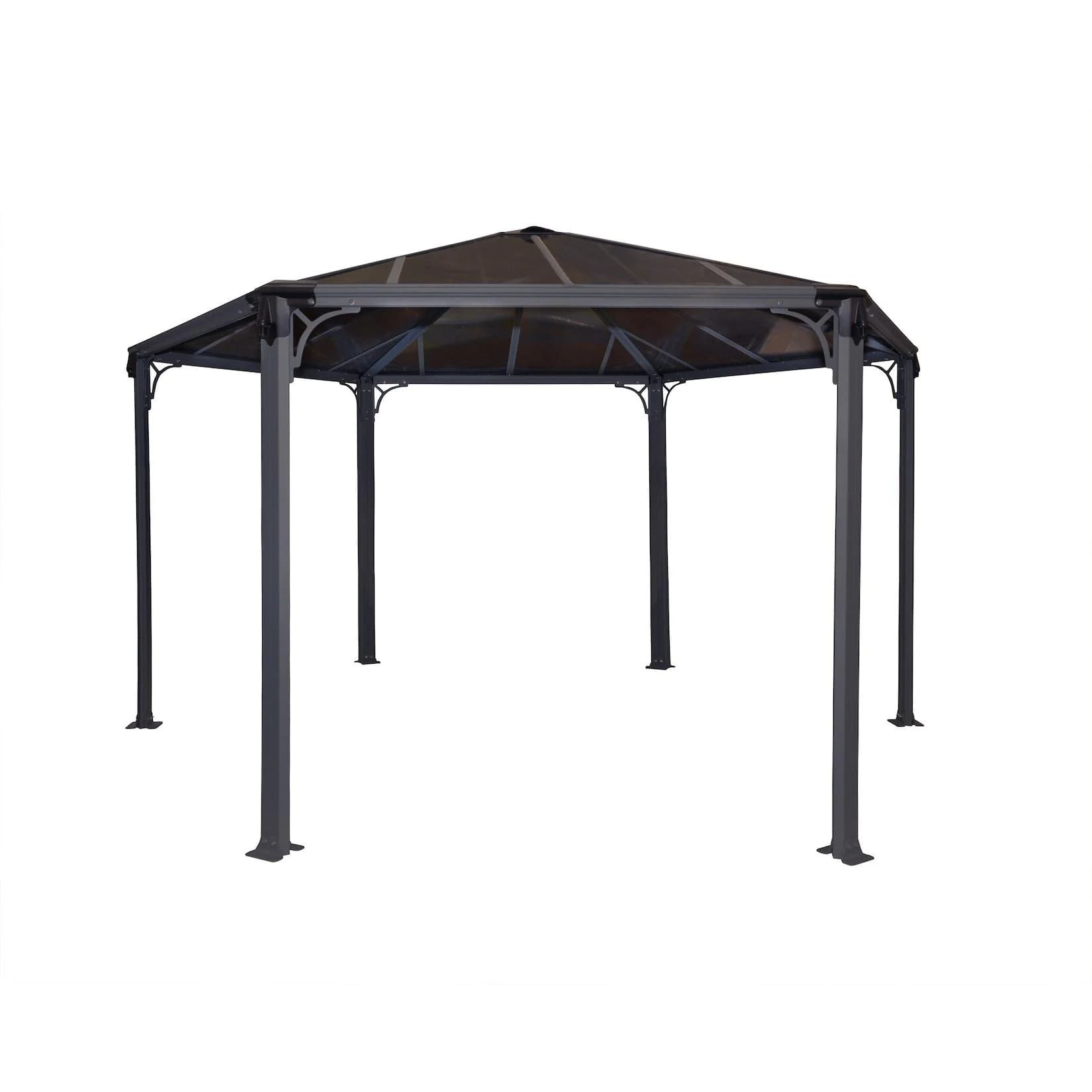 Pavillon Monaco Canopia Sechseckig Aluminium Polycarbonat