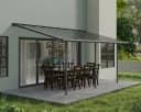 Terrassendach PALRAM Canopia Sierra Alu Terrassenüberdachung Grau Aluminium Polycarbonat Bild 4