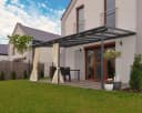 Terrassendach PALRAM Canopia Sierra Alu Terrassenüberdachung Grau Aluminium Polycarbonat Bild 5
