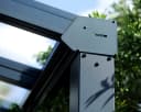 Canopia Stockholm Alu Terrassenüberdachung Grau Polycarbonat Bild 3