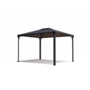 Canopia Martinique Aluminium-Pavillon Grau 3x3,6m Bild 1