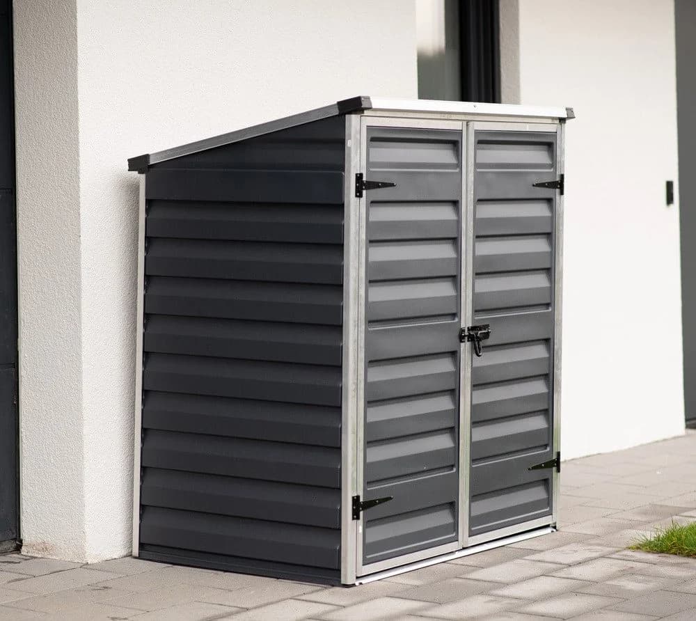 Canopia Voyager Polycarbonat Gerätehaus 90x140 cm Grau