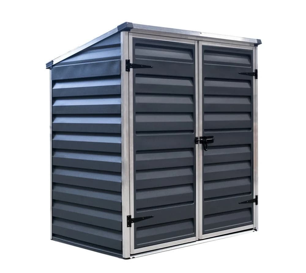 Canopia Voyager Polycarbonat Gerätehaus 90x140 cm Grau - Bild 2