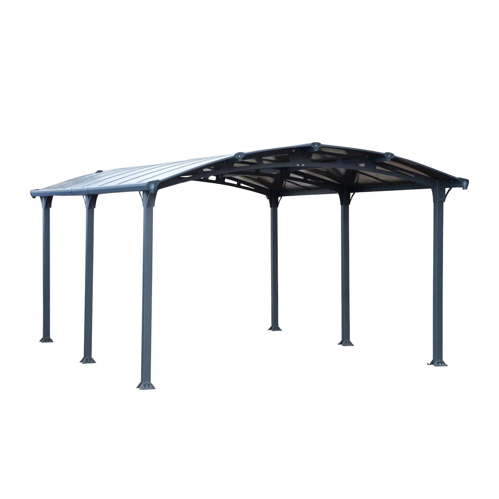 Pavillon CANOPIA Tucson 5000 Aluminium 3,6 x 5 m Grau