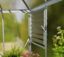 Palram Canopia Hexa Gewächshaus Aluminium Polycarbonat Grau Bild 4