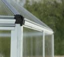 Palram Canopia Hexa Gewächshaus Aluminium Polycarbonat Grau Bild 5