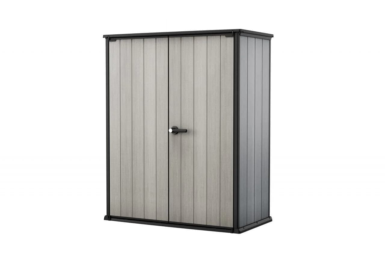 Keter Aufbewahrungsschrank High Store+ Braun/Grau DUOTECH - Bild 3