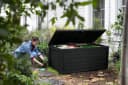 Keter Gartenbox Northwood 623L Grau/Braun Polypropylen Bild 3