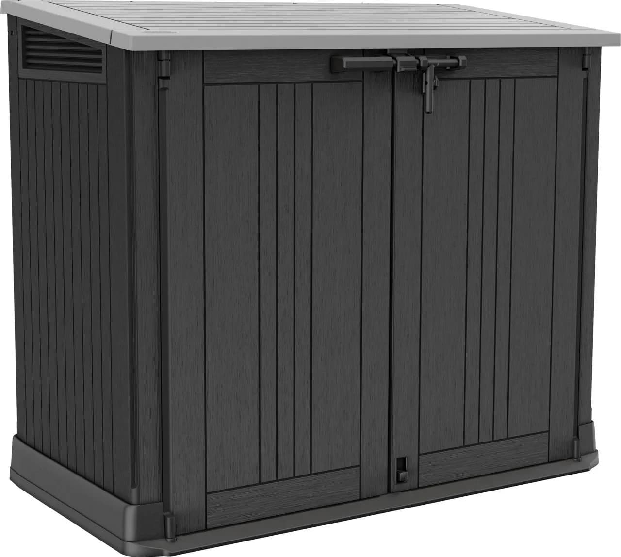 Keter Gartenbox Store It Out PRIME Grau/Schwarz Polypropylen