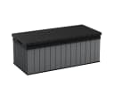 Keter Gartenbox DARWIN Anthrazit 380L EVOTECH Witterungsbeständig Bild 2