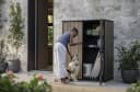 Keter Gartenschrank Signature Walnuss Kunststoff Bild 1