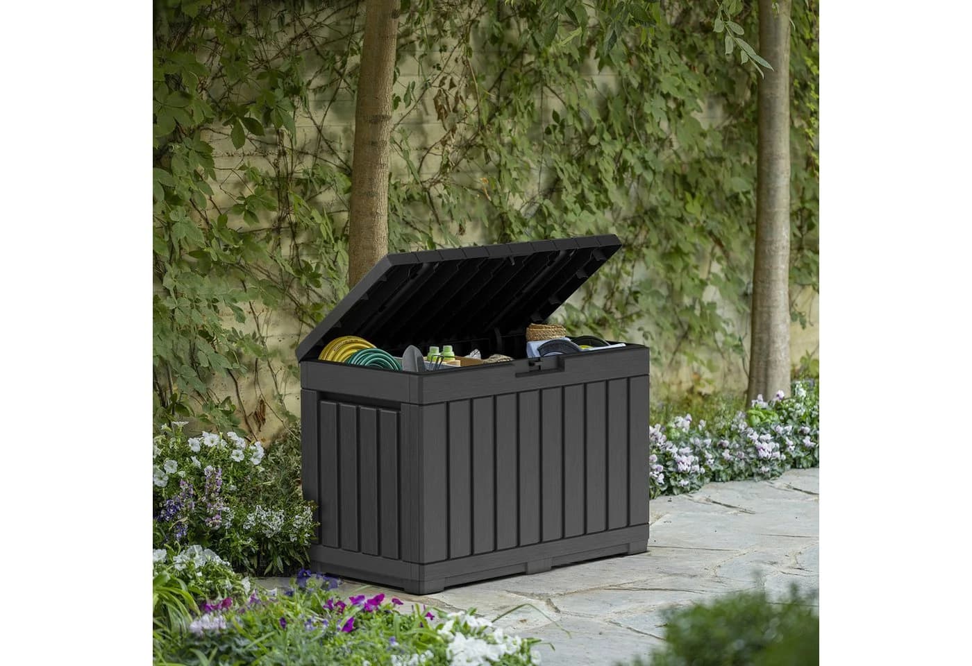 Keter Gartenbox Kentwood 190 Liter Anthrazit - Bild 3