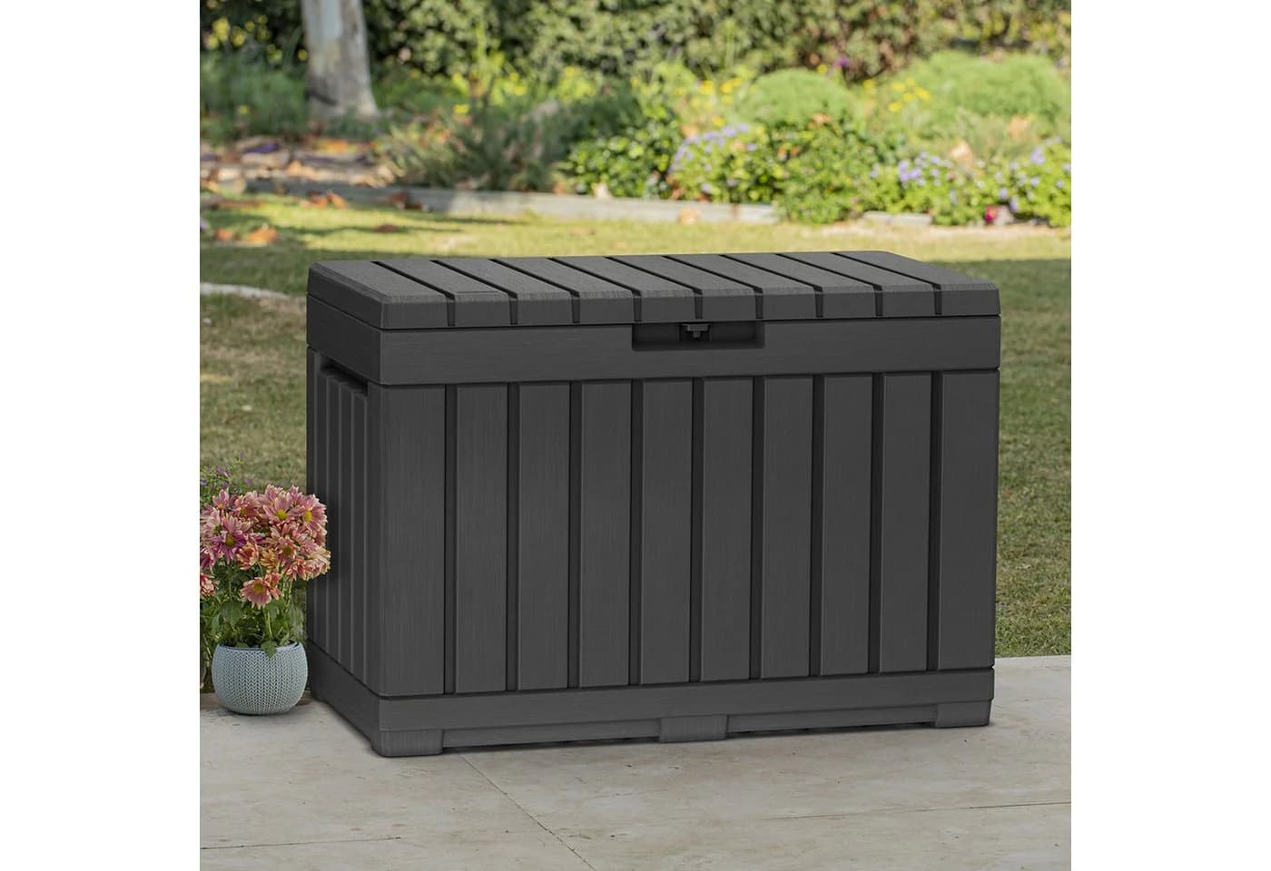 Keter Gartenbox Kentwood 190 Liter Anthrazit - Bild 4