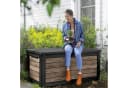 Keter Gartenbox Northwood 623L Wetterfeste Aufbewahrungsbox Holzoptik Bild 4