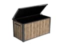 Keter Gartenbox Sierra 643L Holzoptik Braun Wetterfest Bild 1