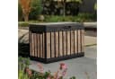Keter Gartenbox 190 Liter Holzoptik Pinie abschließbar wetterfest Bild 3