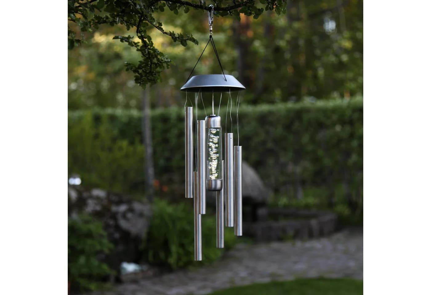 STAR TRADING Bubbly Windspiel mit Beleuchtung